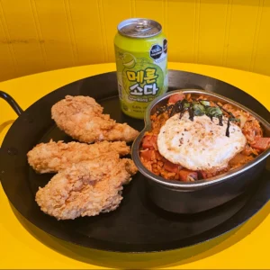 KIMCHI FRIED RICE WITH 3 TENDERS
