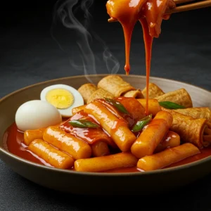 Rose tteokbokki