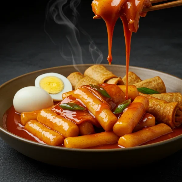 Rose tteokbokki